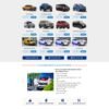 Theme wordpress bán xe ford