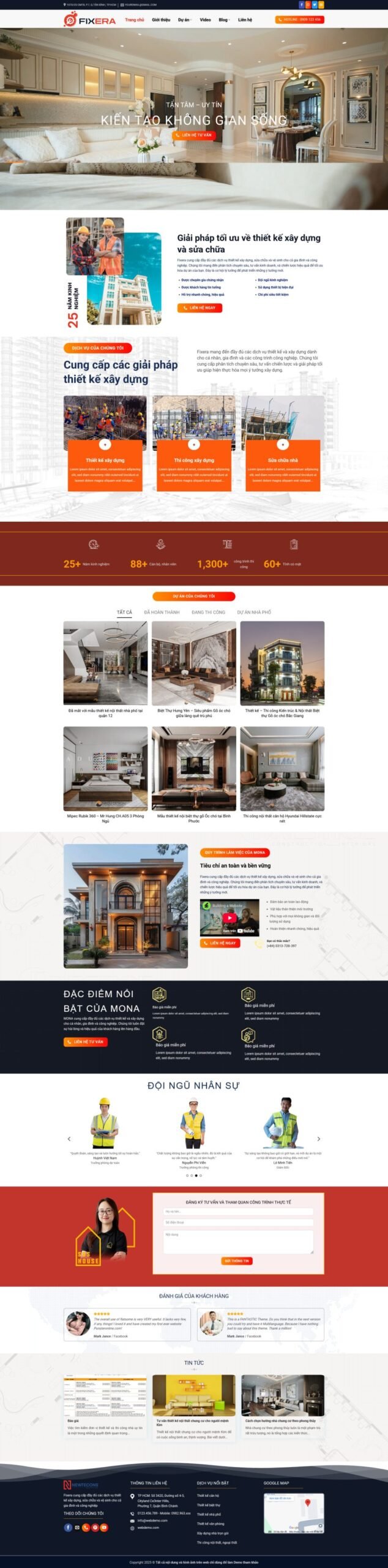 Theme wordpress kiến trúc xây dựng nhà đẹp 3 Theme wordpress kiến trúc xây dựng nhà đẹp