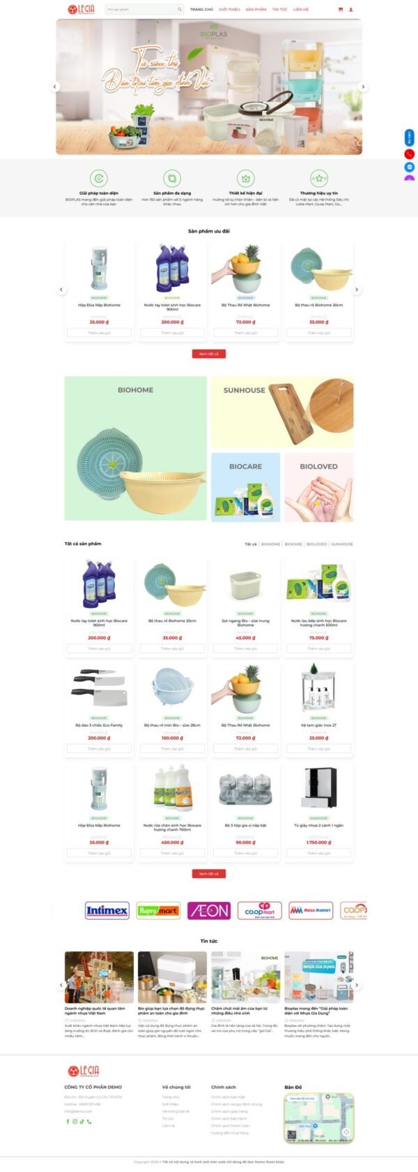 Theme WordPress Bán Đồ Gia Dụng 5